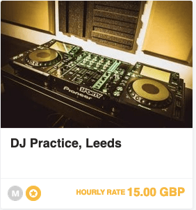 DJ studio hire Leeds