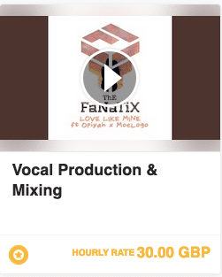 Vocal Production and Mixing