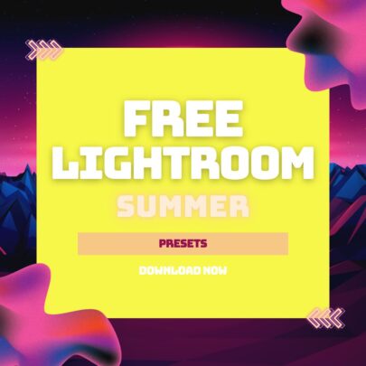 41361Neon Lights FREE Lightroom Presets