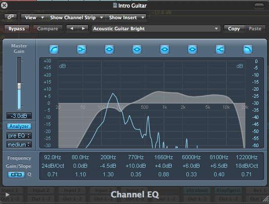 mixing vs mastering - EQ