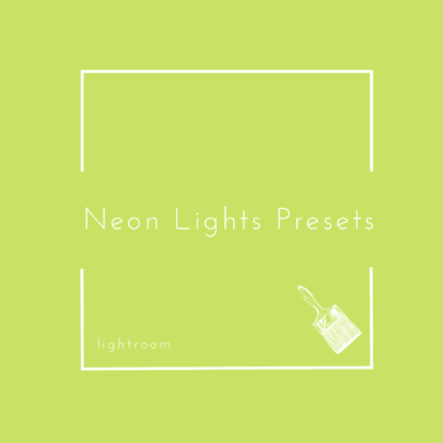 41379Neon Lights FREE Lightroom Presets
