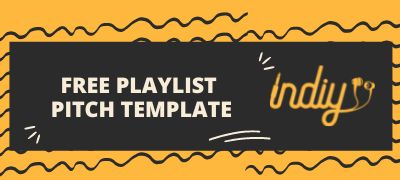 pitch songs to Spotify playlists free template