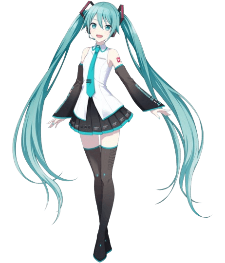 Faceless music artist: Hatsune Miku