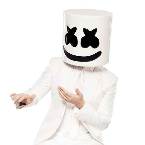 Faceless music artist: Marshmello