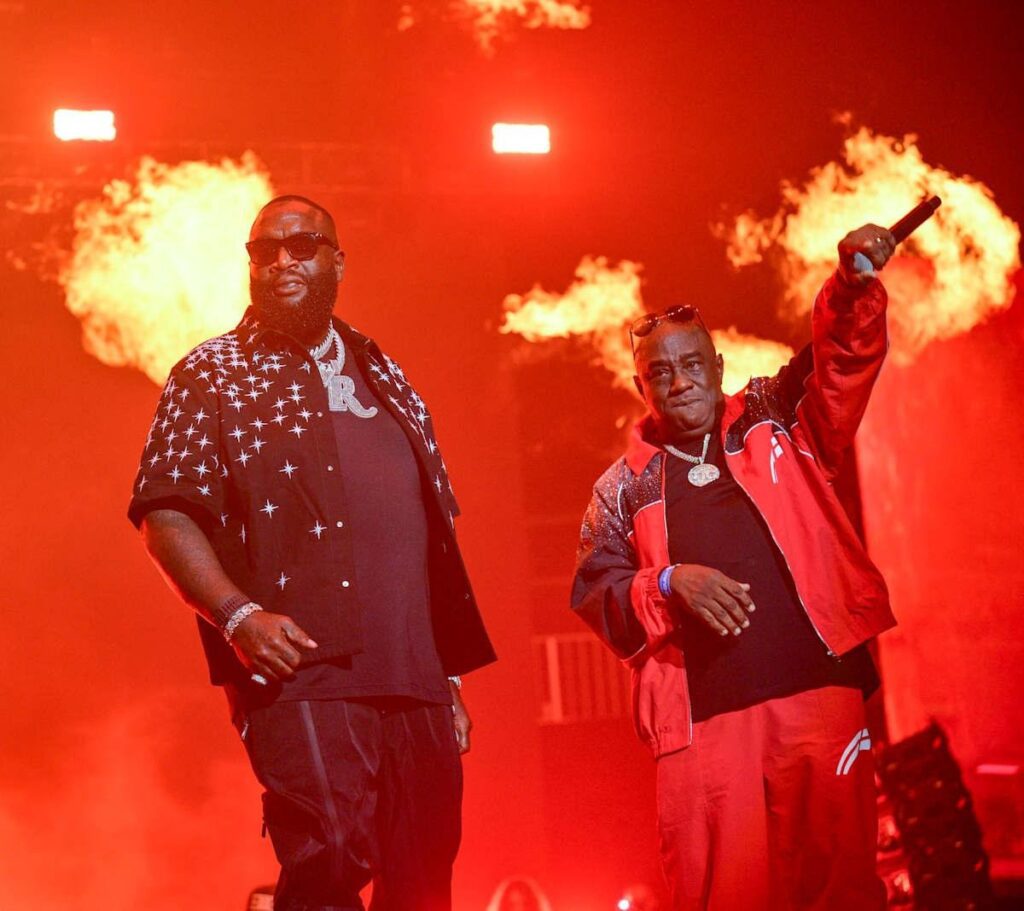 DJ Bigga Rankin with Rick Ross
