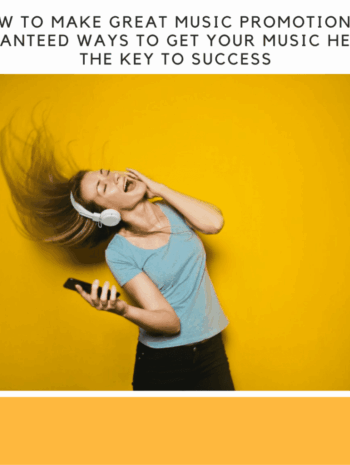 How to Make Great Music Promotion - 3 Guaranteed Ways To Get Your Music Heard - The Key To Success